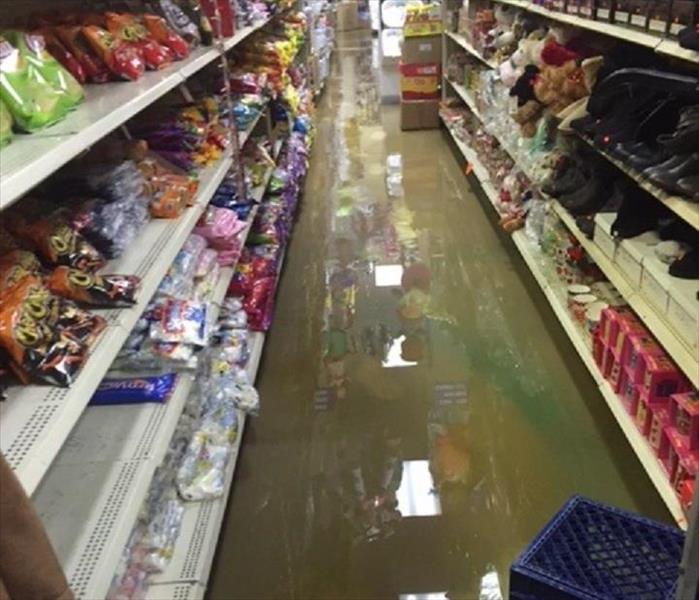Store flood in San Jose, CA